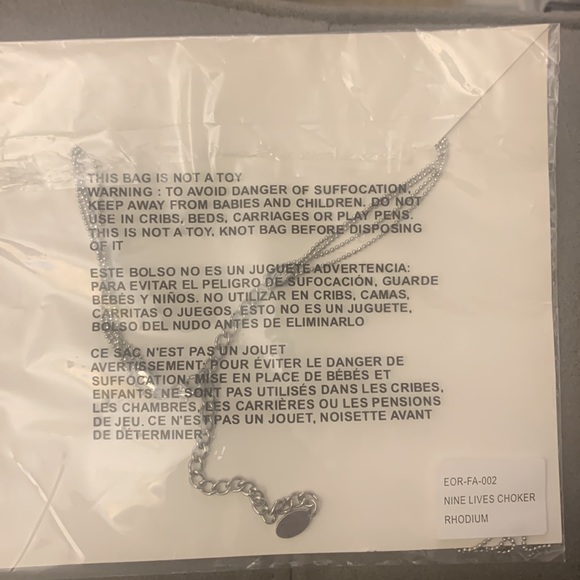 Nine Lives Choker by 8 Other Reasons - Picture 5 of 5